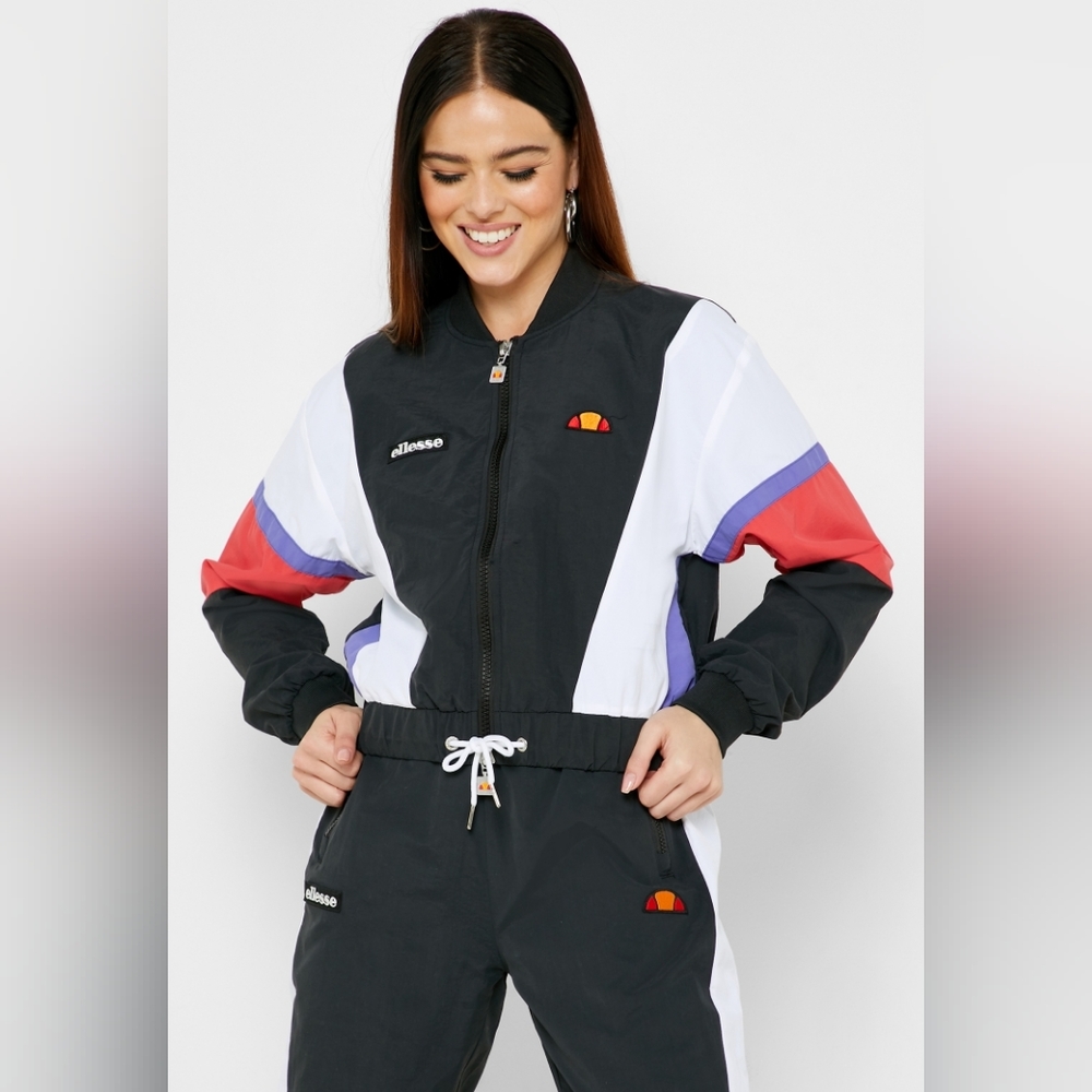 ellesse Adelina Cropped Track Top